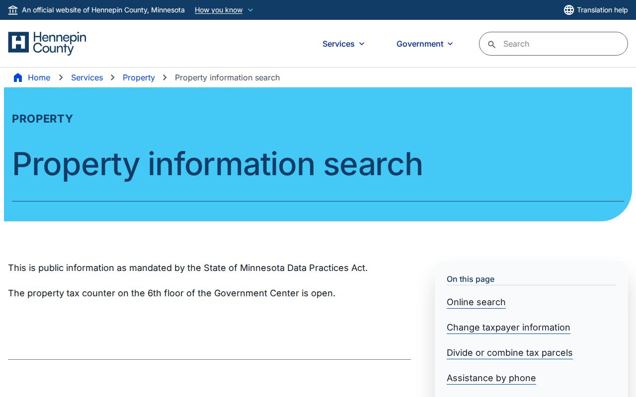 Champlin residents directory property search in Hennepin County
